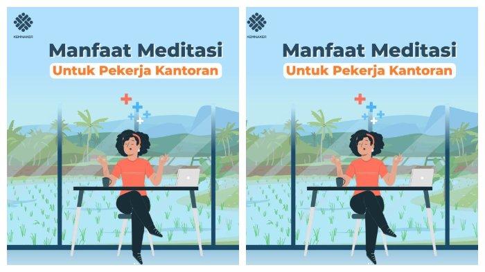 Menjernihkan coba meditasi kantor menit pikiran